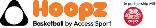 Hoopz Access Sport Basketball England Logo